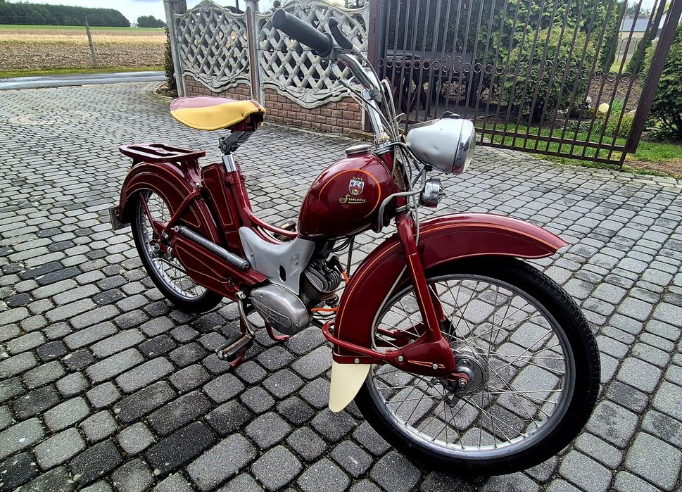 Simson Sr2 1960rok odrestaurowany  Piekny Zarejestrowany  BiałaTablica