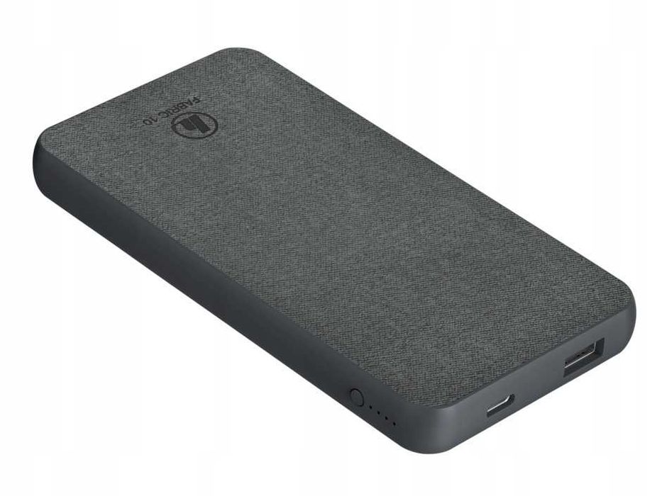 Powerbank Hama Power Pack Fabric 10000mAh Szary