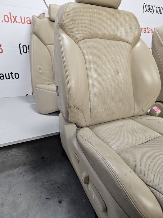 Салон сидіння карти шкіра бежева Lexus IS XE2 2005-2013 р.в. Лексус ИС