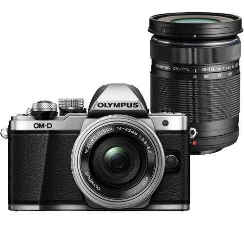 Olympus OM-D E-M10 II + lentes 14-42mm & 40-150mm