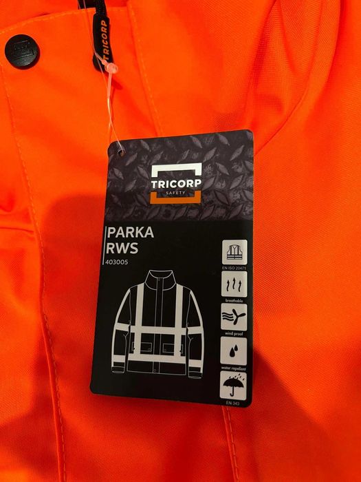 Nowa kurtka robocza XL - RWS parka - TRICORP