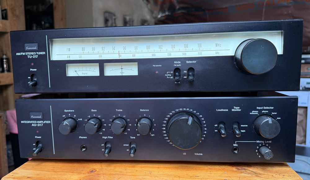 Sansui TU-317 i Sansui AU217