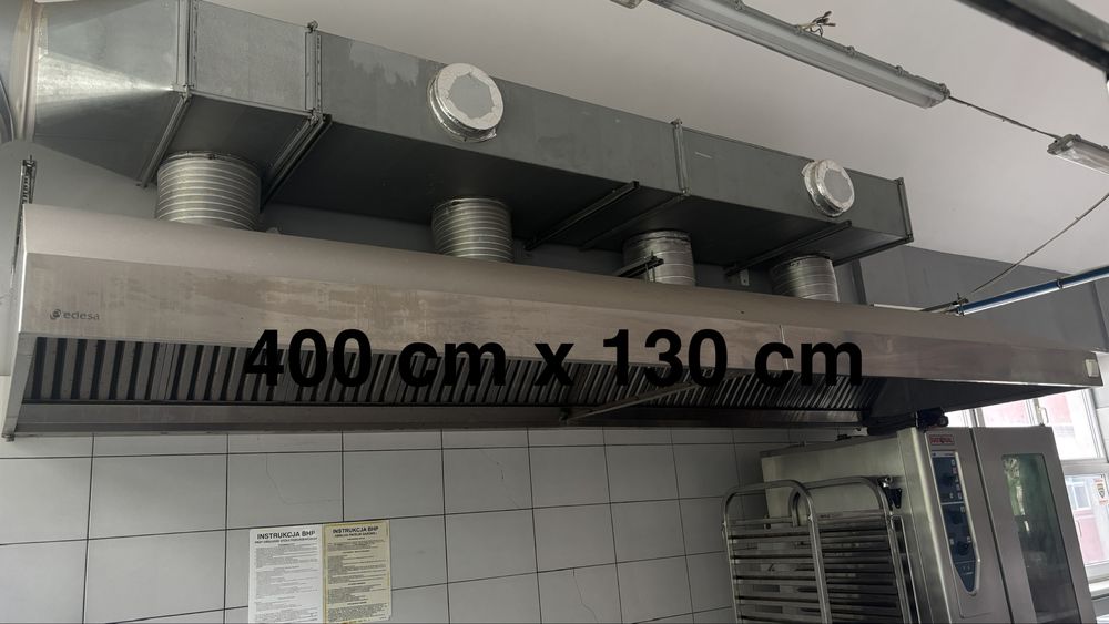 okap kuchenny gastronomiczny