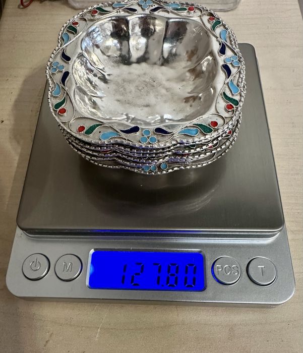 Серебро Эмали 950