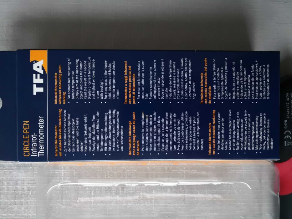 Termometr na podczerwień TFA Circle-Pen