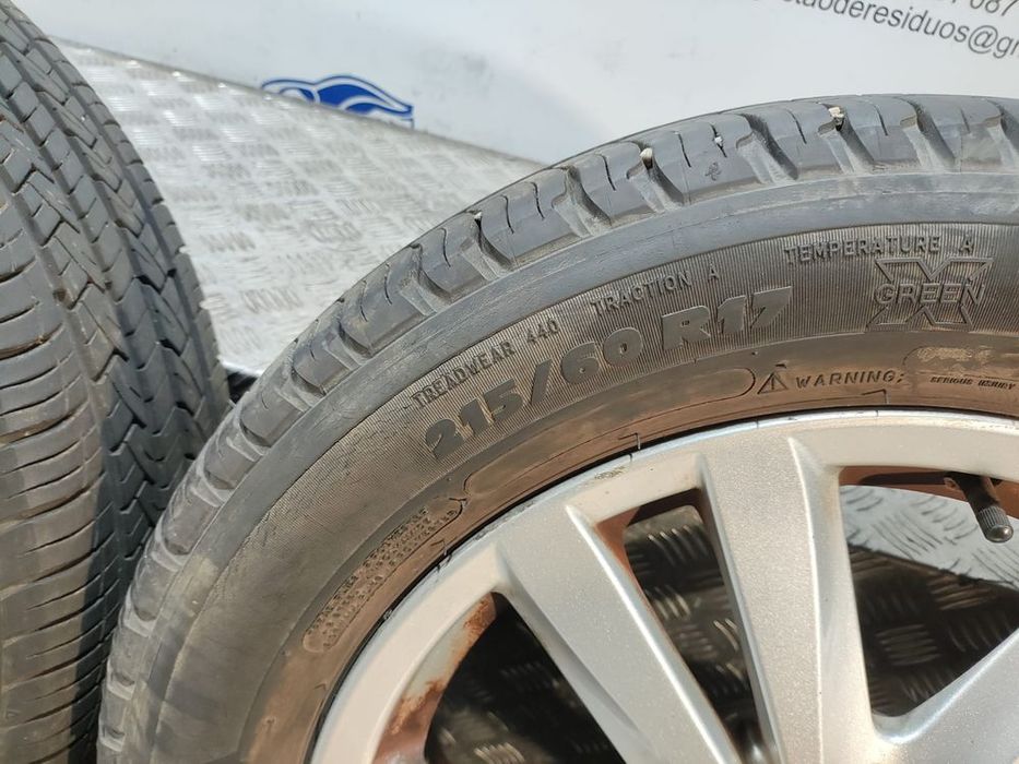 Conjunto de jantes 17 Mitsubishi ASX Mk1 6,5J ET46 5x114,3 Original