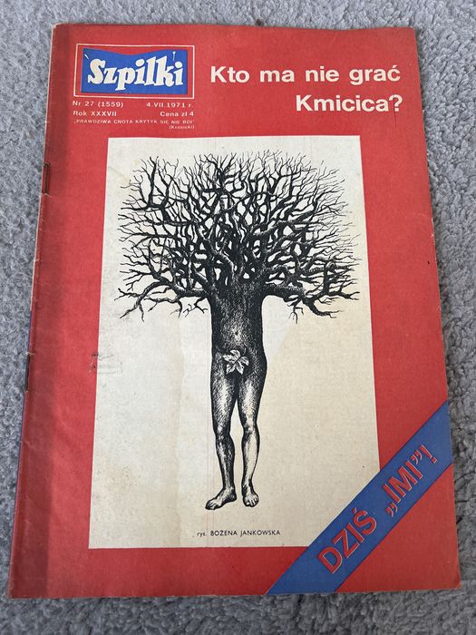Gazeta szpilki 4 lipca 1971 nr 27 (1559)- kolekcja gazet PRL