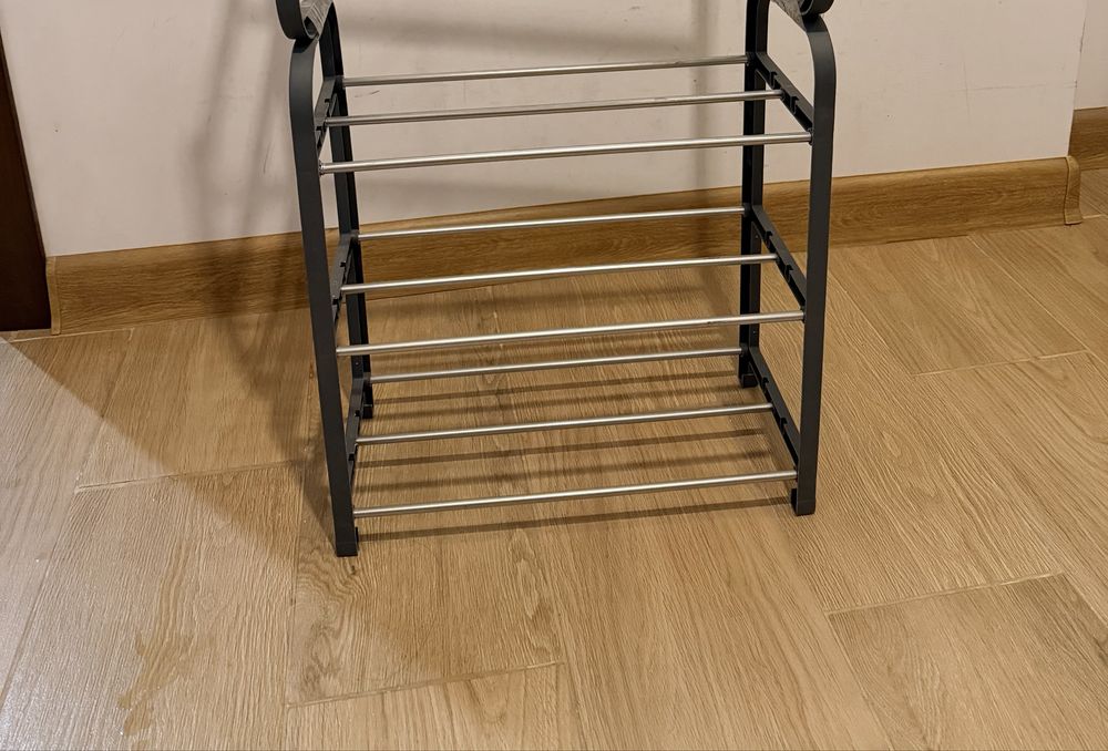 Полка подставка для обуви на 3 отдела