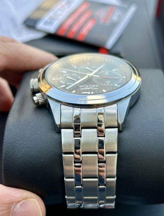 Relógio Sector 670 Chronograph 45mm – Como Novo c/ Caixa e Fatura