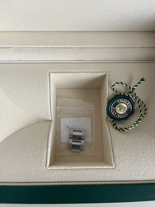 Rolex date just 41 mm novo, sem utilização