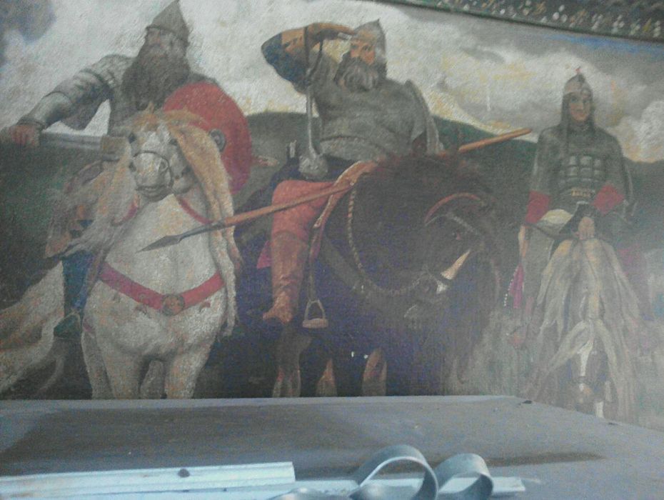 Продам картину три богатыря 100000 грв