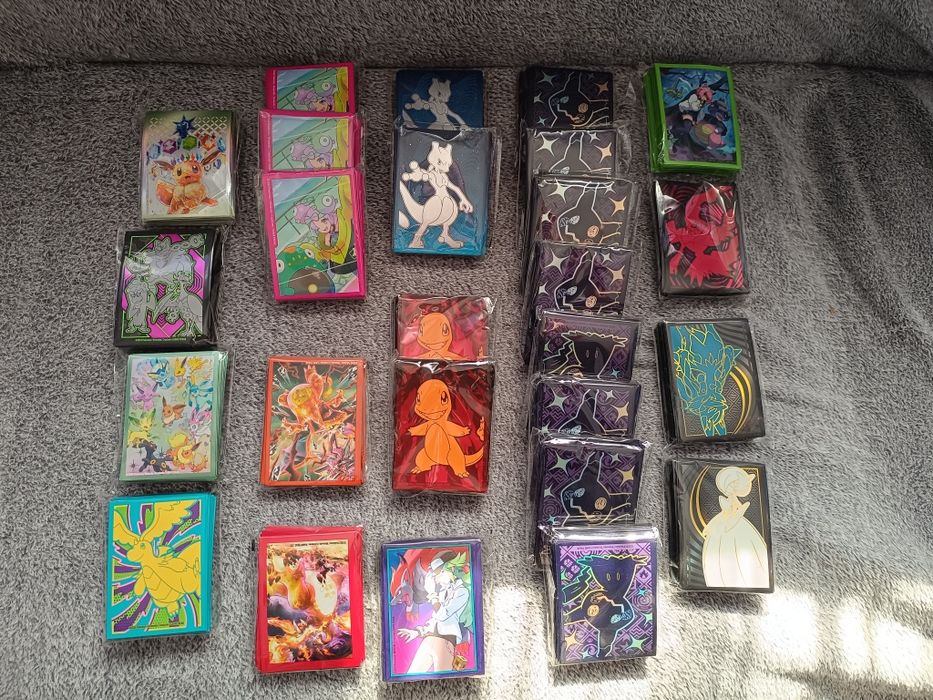 Koszulki na karty pokemon i inne TCG  35 zł szt