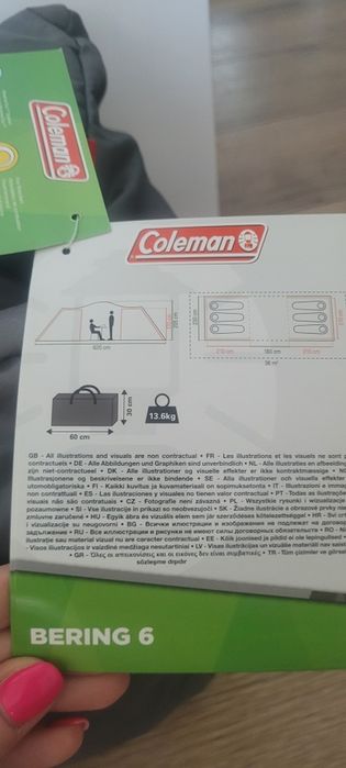 Namiot Coleman Bering 6
