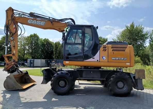 -7%, Kолісний екскаватор Case WX148