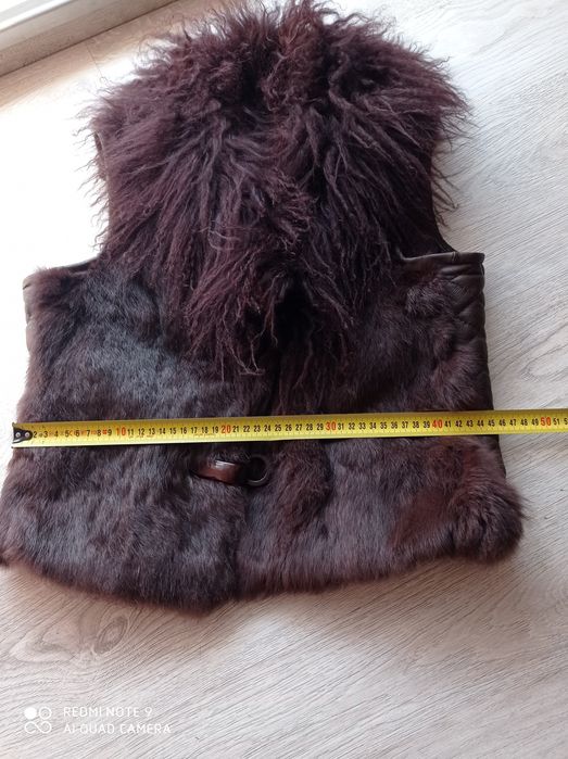 Kamizelka z króliczego futerka