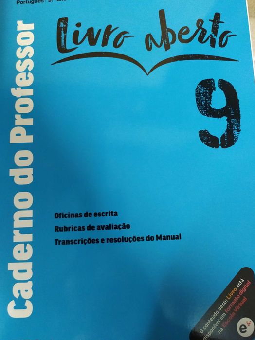 Livro Aberto 9 - 9º ano - Português - VERSÃO DO PROFESSOR