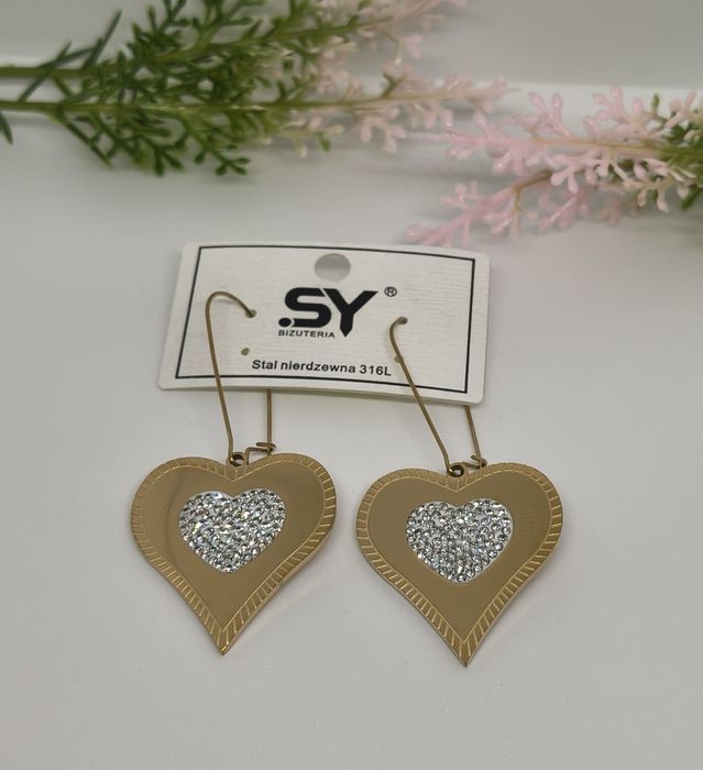 Kolczyki stal chirurgiczna SY Biżuteria

Na sprzedaż oferuję piękne ko