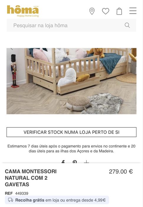 Cama Casinha Homa