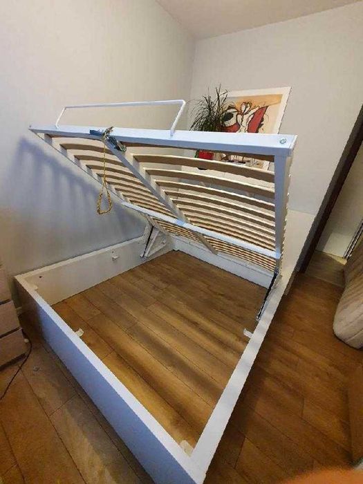 Łóżko IKEA MALM podnoszone z pojemnikiem r.160x200 cm-dowóz gratis