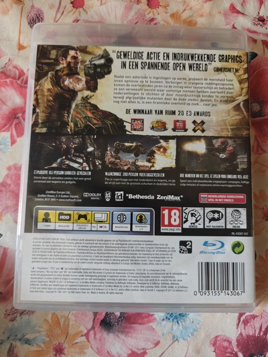 6 Gra RAGE Anarchy Edition PS3 PlayStation 3