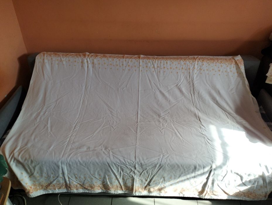 Podkład na łóżko pościel PRL