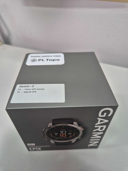 Garmin epix gen 2 Srebrny na gwarancji