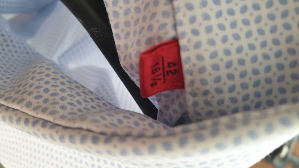 Koszula Hugo Slim FIt rozmiar kołnierzyka 40