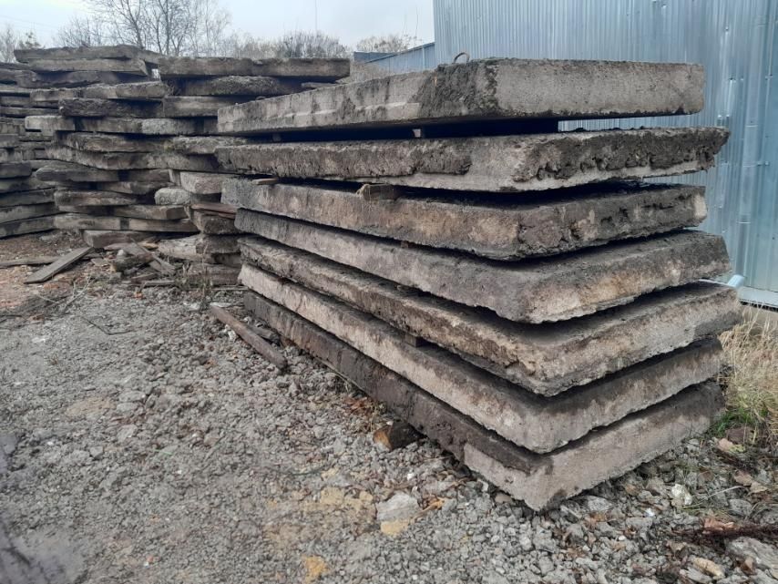 Дорожные плиты б/у. Площадки бетонные.: 850 грн. - Цегла / бетон ...