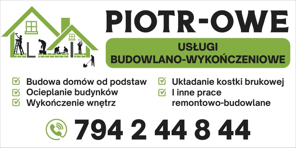 Usługi remontowo budowlane