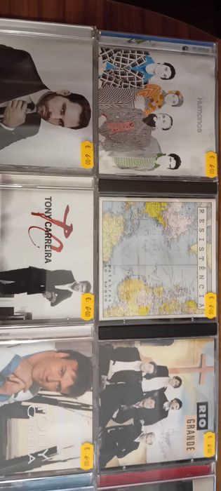 Música Ligeira em Cd Portuguesa Top 06/2026.