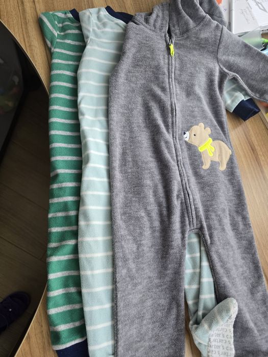 Флисовые человечки и слип Carter's