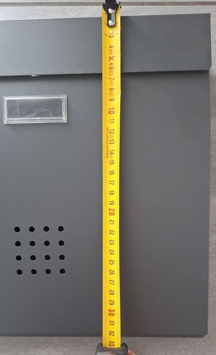 Skrzynka na listy. Antracyt.