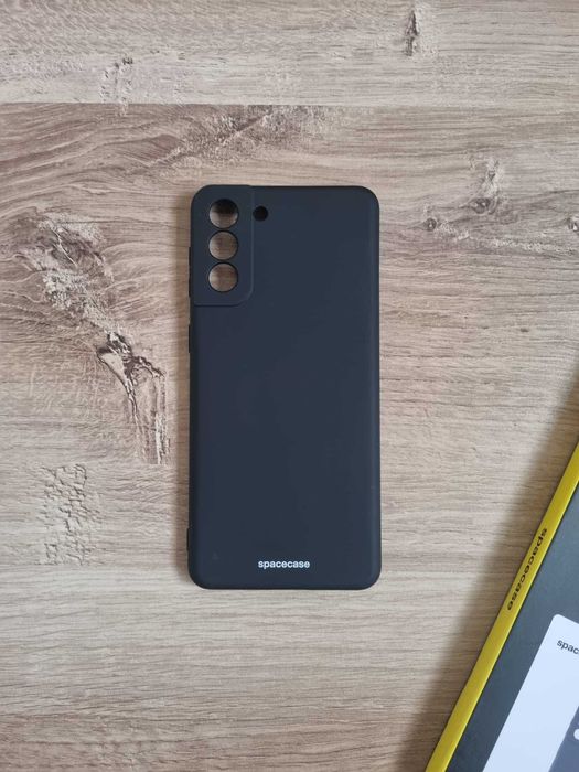 Czarne etui spacecase do samsuna S21+