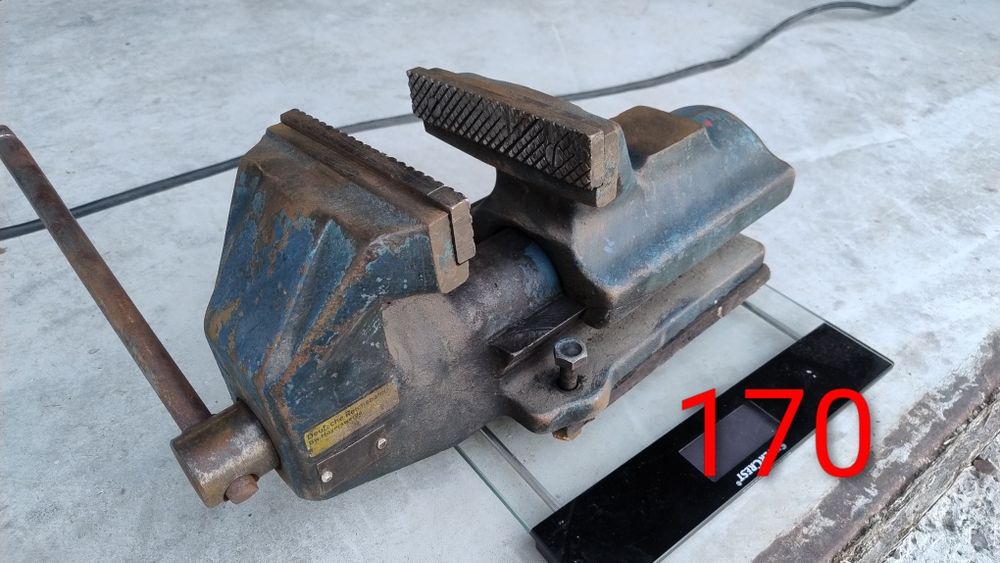 Imadło warsztatowe szczęki 150 mm 125 mm