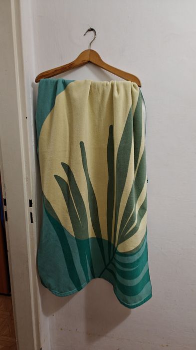 Ręcznik w liść palmy