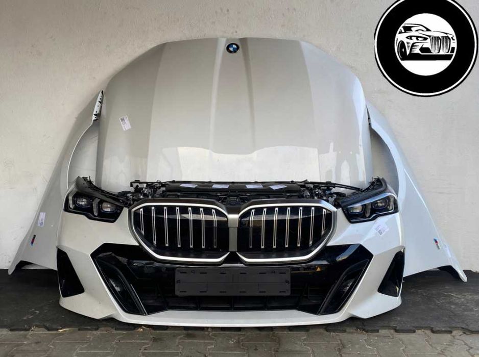 Бампер передний комплект передок морда bmw 5 g60 бмв 5 г60 разборка шрот