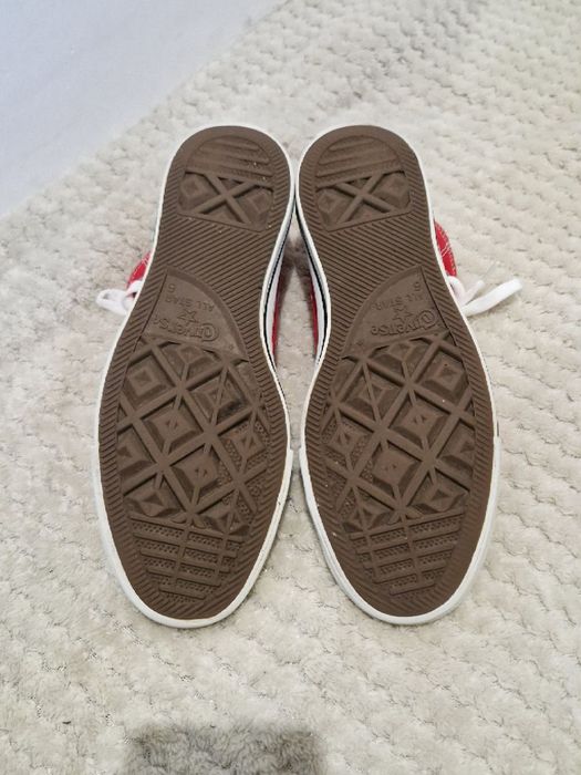 Высокие красные кеды конверсы converse 39 р в идеале