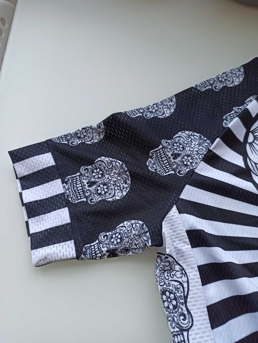 Equipamento ciclismo caveira mexicana