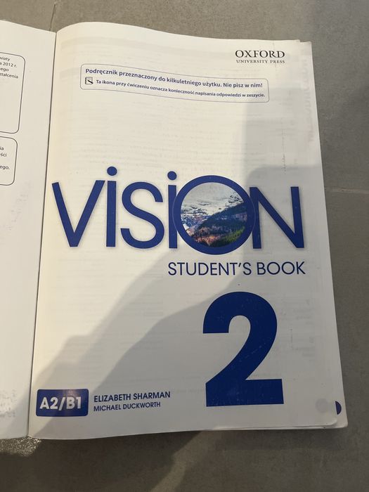 Książka vision 2