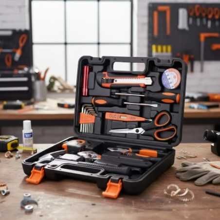 Компактный набор инструментов в кейсе, 16 предметов