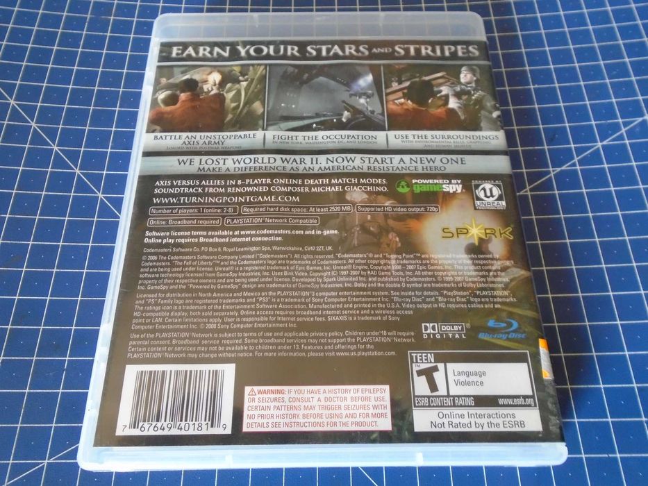 Gra Playstation 3 PS3 TURNING POINT