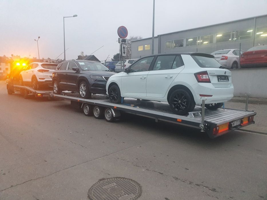 Transport Samochodów Aut Niemcy Belgia Holandia Autotransporter