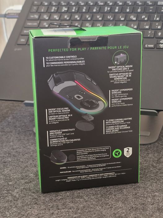 Миша Razer Cobra Pro Wireless Black