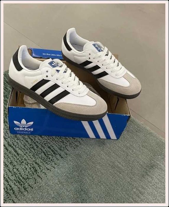 Adidas Samba bialo czarne damskie meskie sneakersy BESTSELLER R.43