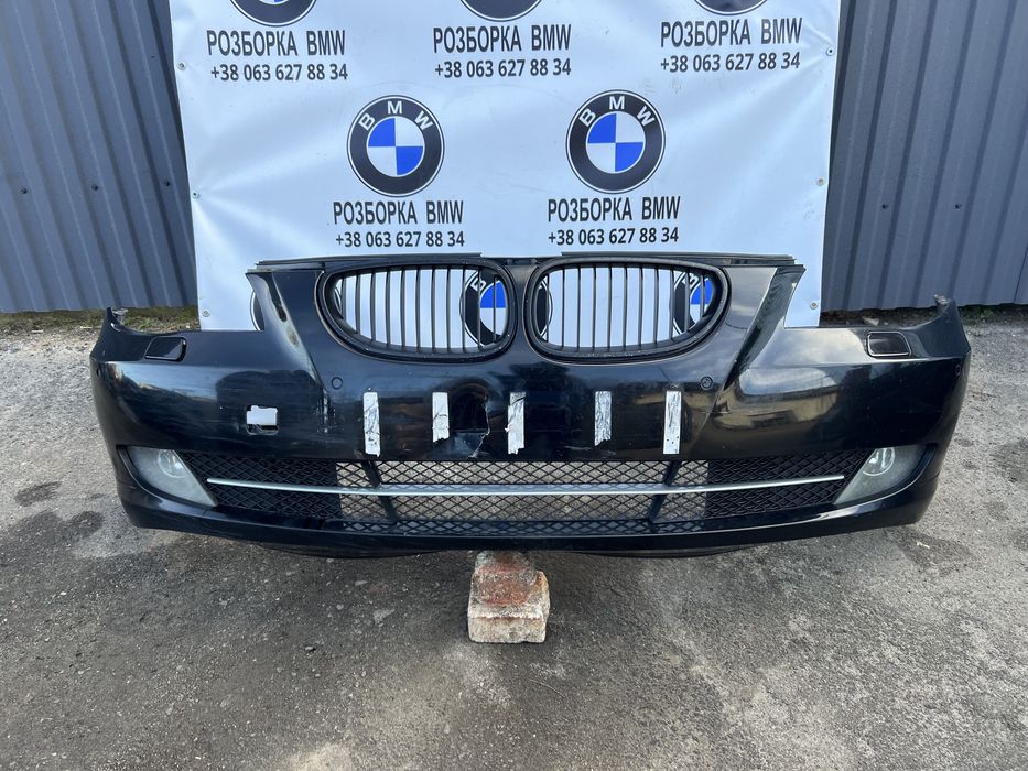 Бампер рестайл bmw e60 комплектний