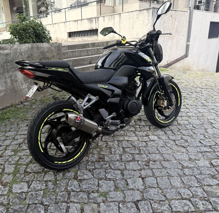 Sym wolf 125 impecavel
