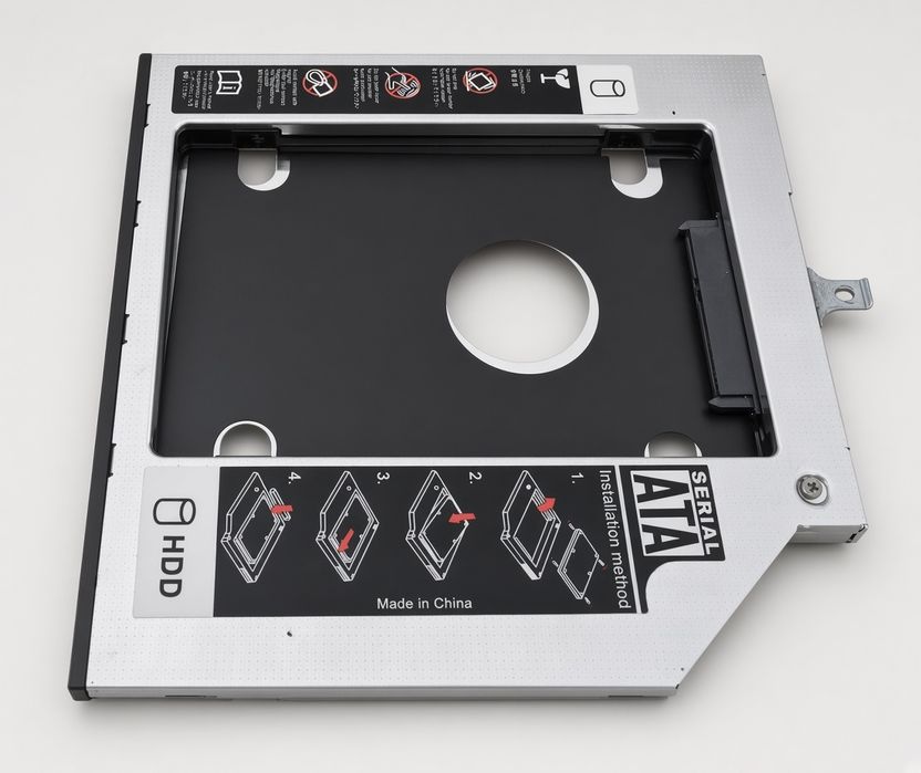 Caddy SATA III 9.5mm – Adaptador HDD/SSD 2.5"
