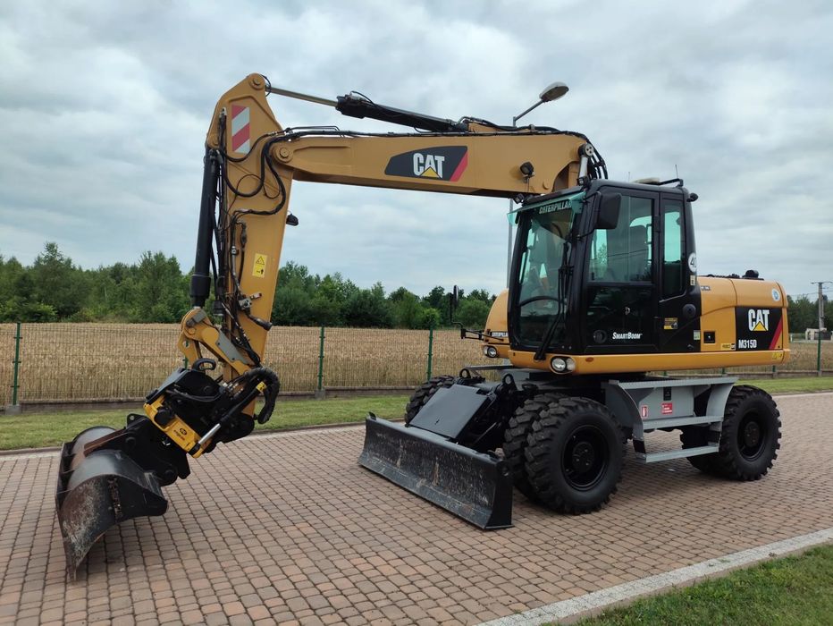 Caterpillar M 315D / ROTOTILT / SPROWADZONA / KOPARKA KOŁOWA  nowe opony , 313 , 315 , 316 , C, D , pierwszy właściciel