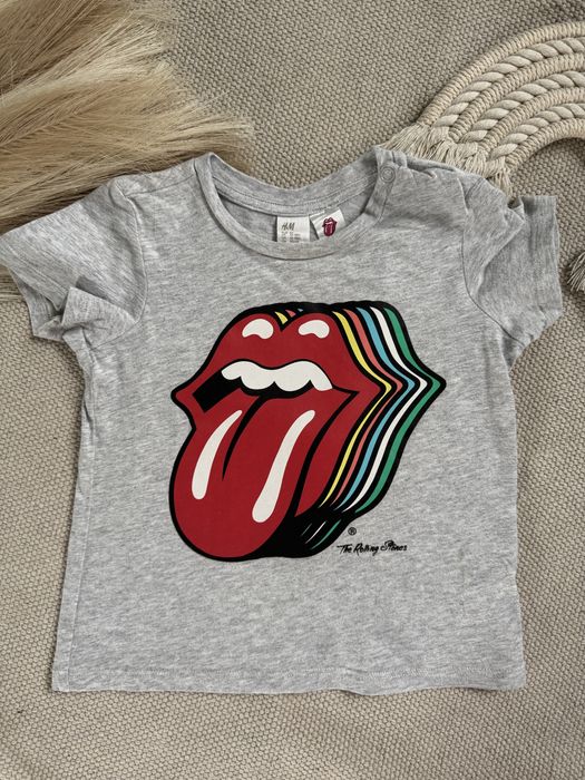 T-shirt H&M tozmiar 86cm The Rolling Stones