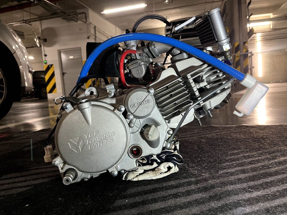 Silnik pitbike 150 KLX v3 YCF | Zębatka, dźwignia, kierownica